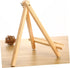 1pc Picture Frame Holder Stand Card Stand Canvas Stand Desktop Stand Photo Holders Table Tripod Natural Wood Frame Mini Tripod Easel Photo Frame P...