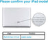 for White iPad 6 2018 6th Generation A1893 A1954 Touch Screen Digitizer Assembly Replacement with Home Button,Camera Bracket,Pre-Installed Adhesiv...