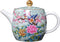 Ciieeo 1pc Ceramic Teapot Floral Tea Kettle Japanese Tea Kettle Enamel Teapot Infuser Floral Teapot Ceramic Pour Teapot Loose Leaf Tea Steeper Pot...