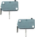 LONYE WD21X10224 Dishwasher Door Interlock Switch Replacement for GE Hotpoint Dishwasher MQS-216 1168295 AP3872949 PS1021382(Normally Open)(Pack of 2)