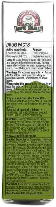 Cyclist First Aid Kit – Antiseptic Healing Ointment, Bandages, Pain Relief for Road Rash, Cuts, Scrapes and Burns...