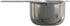Color Up Premium 2/3 Cup Measuring Cup (160 ml) - Stainless Steel, One-Piece Construction, Dishwasher Safe, Accurate for Wet & Dry Ingredients – O...