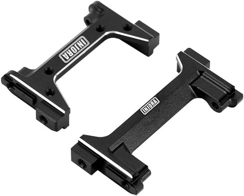 INJORA CNC Aluminum Front and Rear Bumper Mount for 1/18 RC Crawler TRX4M Defender and Bronco Upgrade...