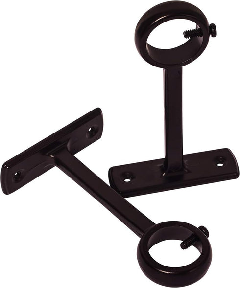KXLife Ceiling-Mount Bracket for Curtain Rod, Heavy Duty Ceiling and Wall Curtain Rod Brackets (Set of 2, Bronze)...