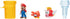 Redcolorful Nintendo 2.5" Sparkling Waters Diorama Set...