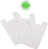3pcs Cell Phone Card Holder Wallet,Silicone Ultra-Slim Self Adhesive Credit Card Id Wallet Case Pouch Sleeve Pocket for and Other Smartphones(Whit...