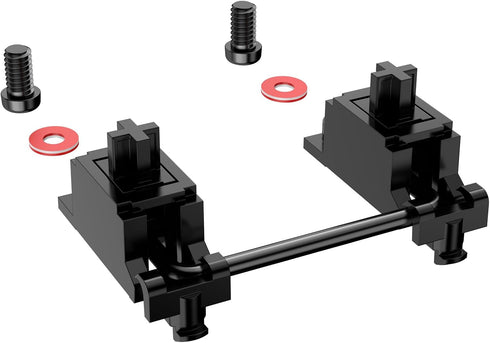 DUROCK Stabilizer V2, Screw in Stabilizers with 2u 6.25u 7u Wires, PCB Mount Keyboard Stabilizers for Mechanical Keyboards (V2 Nero 80% Kit)...
