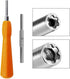 Gamebit Screwdriver, EMiEN 4.5mm 3.8mm Gamebit Screwdriver,Double-End Bit Security Gamebit Screwdriver Kit For Opening NES,SNES,N64,GameBoy,GameCu...