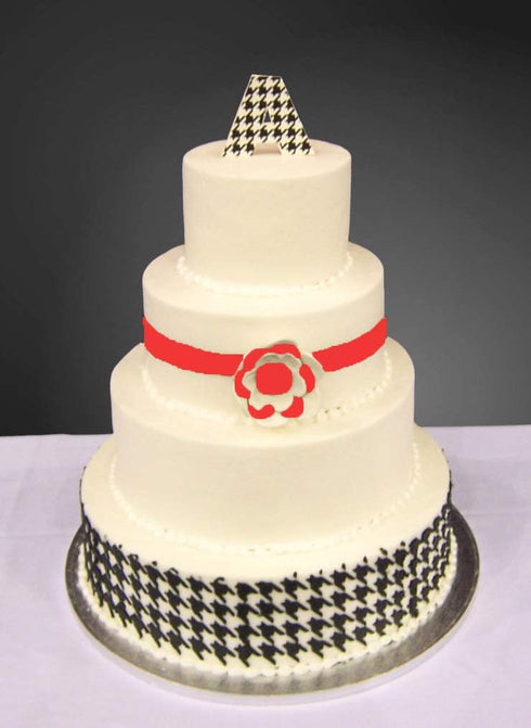 CrafTreat Geometric Stencils for Painting on Wood, Canvas, Paper and Fabric - Shepherds Check, Double Diamond, Houndstooth and Bold Polka Dots - 4...