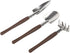 3PCS/Set Mini Gardening Plant Pot Shovel Spade Rake Plastic / Stainless Steel Handle Garden Plant Tool Kid Gardening Toy Perfect for Succulent Cac...