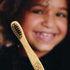 Bamboozled | Kids Bamboo Toothbrush | Child Size, Biodegradable Handle | BPA Free, Charcoal Infused Soft Bristles | Set of 6 | The Natural Way to ...