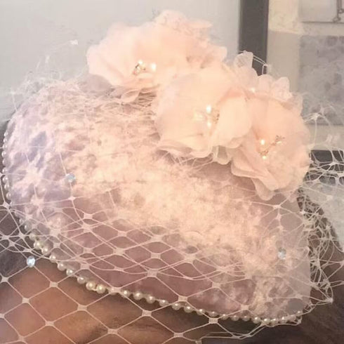 YYCRAFT Pack of 20 Pieces Chiffon 2" Flower Rhinestone for Craft Projects-Baby Pink...