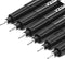 YISAN Ultra Fine Tip Pens,Writing Pens,0.25mm,Fine Point,No Bleed,Art Markers for Drawing,Bible,Manga,6 PCS,70320...