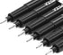 YISAN Ultra Fine Tip Pens,Writing Pens,0.25mm,Fine Point,No Bleed,Art Markers for Drawing,Bible,Manga,6 PCS,70320...