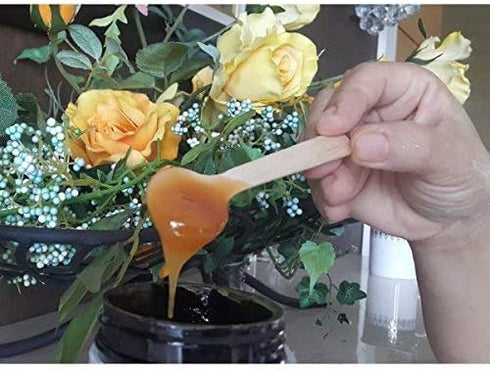 Gmark 4" Mini Wooden Spoons 100 ct, Biodegradable Compostable Birchwood (100pcs/bag) GM1042A...