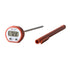 Taylor Instant Read Digital Meat Food Grill BBQ Cooking Kitchen Thermometer, Comes with Pocket Sleeve Clip, Red...