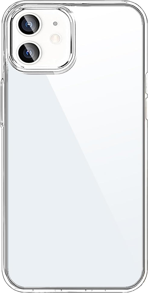 TENOC Phone Case Compatible with iPhone 12 & iPhone 12 Pro, Clear Case Shockproof Protective Bumper Slim Cover for 6.1 Inch...