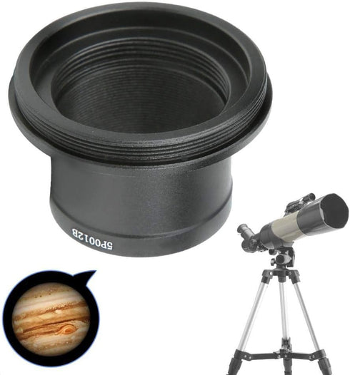 1.25 Inch T Adapter Telescope Camera Adapter, 1.25" T Mount Telescope Eyepiece Lens Adapter Ring with M42 x 0.75 Thread Astronomy Telescope...