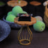 Dollhouse Side Table Wooden Miniature 1: 12 End Table Mini House Tea Table Model for Doll House Furniture Decorations Accessories...
