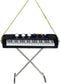 Broadway Gifts Electric KeyboardChristmas Tree Ornament Decoration, Metal , 3 inches...