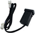 Car Charger PD QC3.0 Fast Charge Type c USB Port Socket Phone Fast Charging, with LED Light Show, for Toyota?Blue-1.3x0.9inch?...