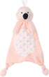 Apricot Lamb Stuffed Animals Security Blanket Pink Flamingo Infant Nursery Character Blanket Luxury Snuggler Plush 12 Inches...