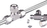 Beduan Pneumatic Stainless Steel 3/8” Compression Fittings Tee Let-Lok Adapter Tube Connector...