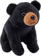 Wild Republic Pocketkins Eco Black Bear, Stuffed Animal, 5 Inches, Plush Toy, Made from Recycled Materials, Eco Friendly...