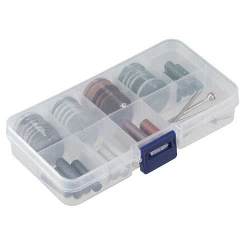 45Pcs Polishing Wheels Kit,Rotary Tool Accessory Set,Polishing Kit for Rotary Tool Accessories, 40Pcs 4 Colors Silicone Rubber Polishing Wheels an...