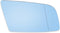 X AUTOHAUX Car Rearview Mirror Glass Replacement with Backing Plate Blue Heated Right Passenger Side for BMW 550i 525i 528i 545i...