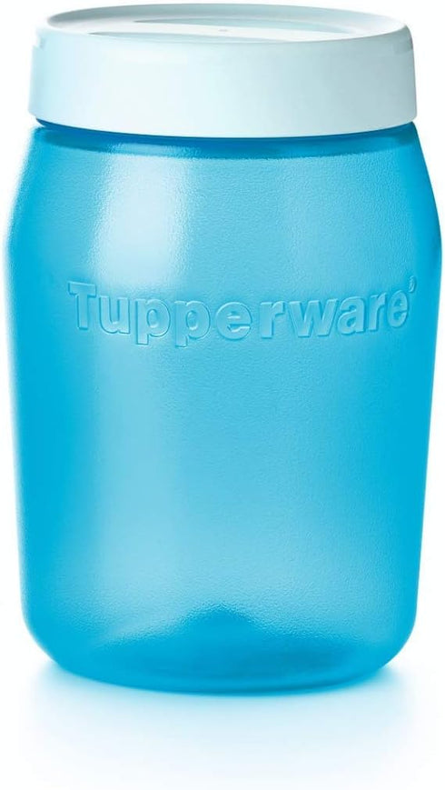 Tupperware Plastic Storage Container - 1.5 Litre, 1 Piece, Blue...