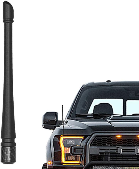 RYDONAIR Short Antenna Compatible with Ford F150 2009-2025 & Ford Bronco 2021-2025, Internal Copper Coil for Enhanced Reception, Car Wash Proof, 7...