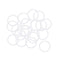 uxcell Silicone O-Rings, 15mm OD 12mm ID 1.5mm Width VMQ Seal Gasket for Compressor Valves Pipe Repair, White, Pack of 20...