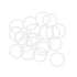 uxcell Silicone O-Rings, 15mm OD 12mm ID 1.5mm Width VMQ Seal Gasket for Compressor Valves Pipe Repair, White, Pack of 20...