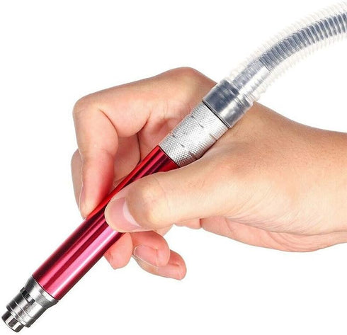 Micro Air Grinder Set, Air-powered Micro Die Grinder, Handheld Pneumatic Cutting Pencil with Wrench, 65000 RPM...