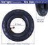 200X50 Tire & Inner Tube Set, 8" x 2" Electric Scooter Tube for Razor E100, E150, E200, Power Core E100, Dune Buggy, ePunk, Crazy Cart, PowerRider...