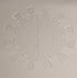 Clock Face Stencil,Clock Universal Clock Stencil with gaps for numerals for resin clock marking (40cm)...