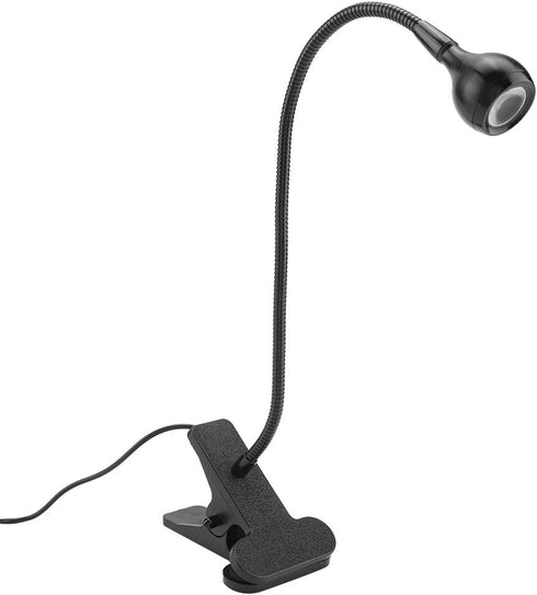 LED Clip On Reading Light, Book Light, Bed Lamp, Sample Style USB LED Table Light Mini Desk Night Lamp with Clip for Home Study Reading (Warm-Blac...
