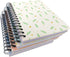 ALIMITOPIA 4 Pack Small Spiral Notepad Journal,Wirebound Ruled Sketch Book Notebook Diary Memo Planner,A6 Size(5.7X4.1) & 80 sheets (Flower B)...