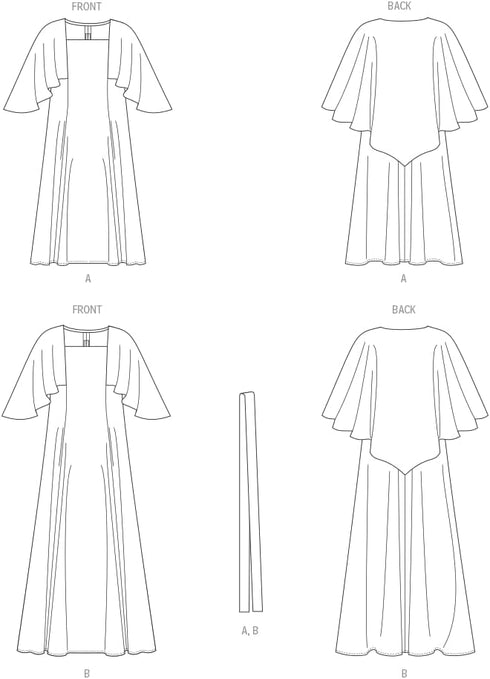 Vogue Misses’ Vintage 1970's Evening Dress Sewing Pattern Packet, Design Code V1947, Sizes 8-10-12-14-16...