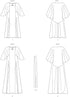 Vogue Misses’ Vintage 1970's Evening Dress Sewing Pattern Packet, Design Code V1947, Sizes 8-10-12-14-16...