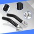 2Pcs Bicycle Handlebar Ends Bars, Bicycle Handle Bar End Bike Pad Cushion Aluminum Alloy Cycling Replacement Accessory(Black)...