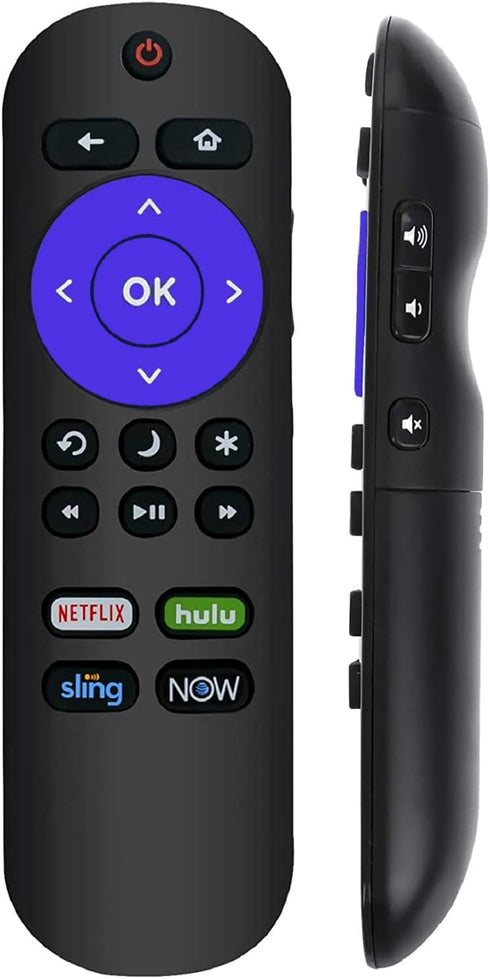 Universal Remote Control Compatible with All Sharp Roku TV LC-50LBU591U LC-50LBU711U LC-55LBU591U LC-55LBU711U LC-43LBU591U LC-32LB601U LC-24LB601...