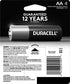 Duracell 41501 - AA Cell Battery (4 pack) (MN1500B4)...