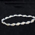 Jerler 1 Yard Pearl Rhinestone Trim, Inlaid Pearl Beaded Chain, Crystal Applique Ideal for DIY and Wedding Party Decoration Bridal Embellishments,...
