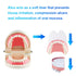 120 Pads (4 Pack) Free Long-Lasting Upper Denture Adhesive Cushion, Denture Adhesive Soft Pad for Secure Hold and Food Seal (Upper)...