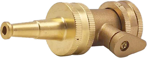 Garden Hose Nozzle, Jet Nozzle High Pressure, Hose Sprayer Water Sprayer, with Garden Water Hose Shut Off Valve, Heavy Duty Brass Hose Nozzle 3/4"...