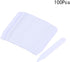 ULTNICE Shirt Collar Stays Collar Stays 200pcs Shirt Collar Band, Collar Strip in 3 Sizes, Plastic Collar Stays for Men, Nylon White Collar Stays ...