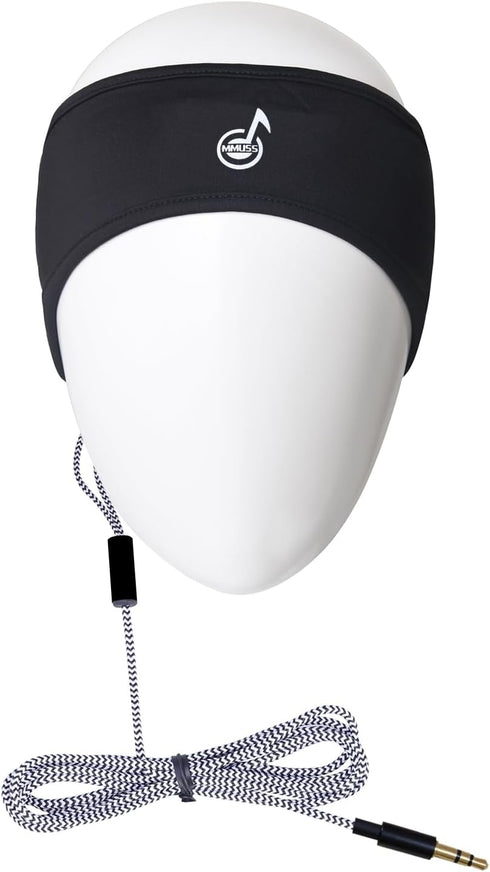 Sleep Headphones Stereo with Headband with Ultra Thin Speakers.Perfect for Side Sleeper,Sports,Air Travel,Meditation and Relaxation (Black3)...