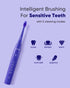 MySmile DY156 Electric Toothbrush for Adults, Rechargeable Sonic Battery Toothbrush Portable with 3 Brush Heads, 2 Mins 5 Modes Smart Timer, 45000...